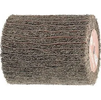 Brusný kotouč Makita P-19233 - 822646 - Kotouč brusný kombinovaný netkaná textilie, plátno pr. 100 x 120 mm zr. 120 na kartáčovku Mak