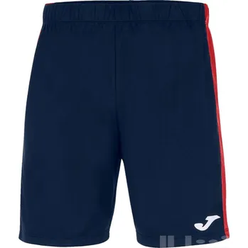 Fotbal Trenýrky JOMA MAXI, barva tmavě modrá - červená, velikost XS