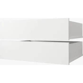 Obývací stěna Set 2 šuplíků do skříně SAMARA - bílý
