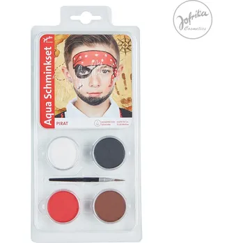 Karnevalový doplněk Jofrika Německo Líčidla set Pirát - 2