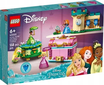 Stavebnice LEGO LEGO Disney Princess 43203 Kouzelný svět Šípkové Růženky, Rebelky a Tiany