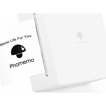 Tiskárna štítků Phomemo tiskárna štítků Phomemo M02 termotiskárna na fotografie samolepky štítek 203dpi 53mm / M02 / bílá