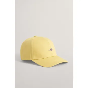 Kšiltovka KŠILTOVKA GANT UNISEX. SHIELD HIGH CAP LIGHT MUSTARD YELLOW
