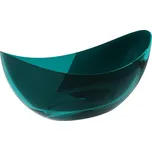 Volně stojící vana AXYA ze syntetické pryskyřice - Černá, Bílá, 180 × 80 cm (VANAXY180BW) HOPA