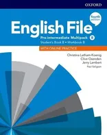 English File: Pre-Intermediate Multipack B with Student Resource Centre Pack - Clive Oxenden (2019, brožovaná)