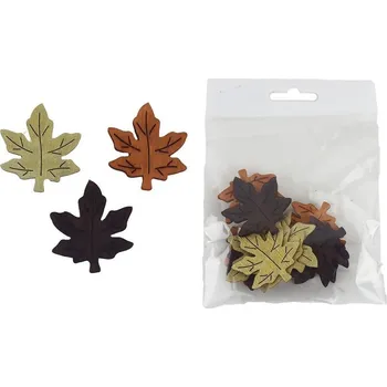 Javorový list, 12 ks D6522