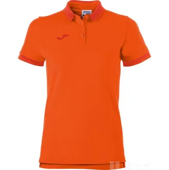 Pánské oblečení Dámská polokošile JOMA BALI II, barva oranžová, velikost 2XS