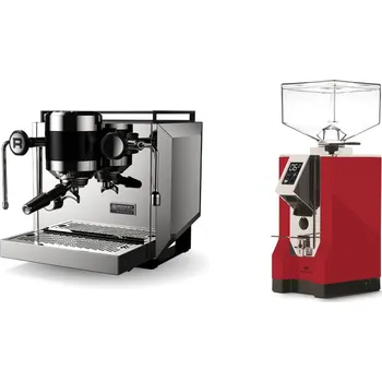 Kávovar Rocket Espresso Bicocca, stainless silver + Eureka Mignon…