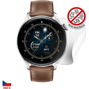 Příslušenství k chytrým hodinkám Screenshield Anti-Bacteria HUAWEI Watch 3 folie na displej HUA-WATCH3AB-D