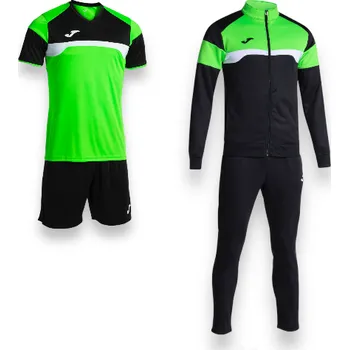 SET JOMA DANUBIO III, barva zářivě zelená - černá, velikost 4XS