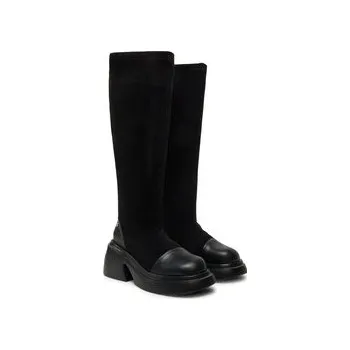 Dámské kozačky Kozačky GOE OO2N4403 Černá 37