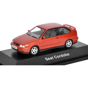 autíčko Seat Cordoba červená 1:43 - Seat Collection Seat Cordoba - kovový model auta