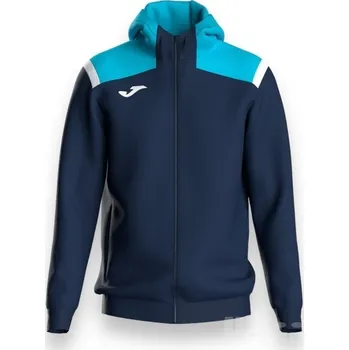 Pánské oblečení Mikina JOMA TOLEDO, barva tmavě modrá - zářivě tyrkysová, velikost L