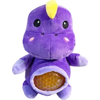 Dětský míč Mačkací plyšové zvířátko 18 cm Barva: Fialové