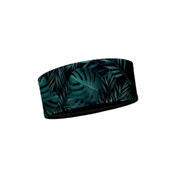 Pokrývka hlavy Sportovní čelenka Wamu Monstera - černá obvod hlavy 56-57 cm