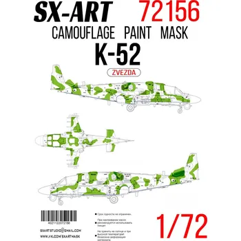 Plastikový model 1/72 Camouflage mask Ka-52 (ZVE)