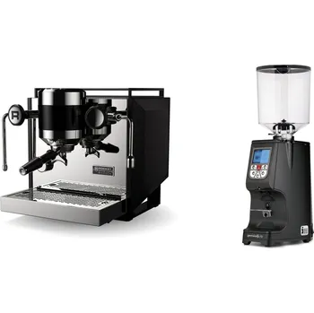 Kávovar Rocket Espresso Bicocca, black + Eureka Atom Specialty 75, black