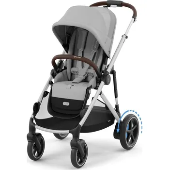 Kočárek CYBEX e-Gazelle S Silver Stone Grey
