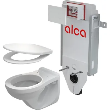 WC sada Set 5v1 pro závěsné WC Alca Renovmodul AM115/1000 (M370) WC Alca