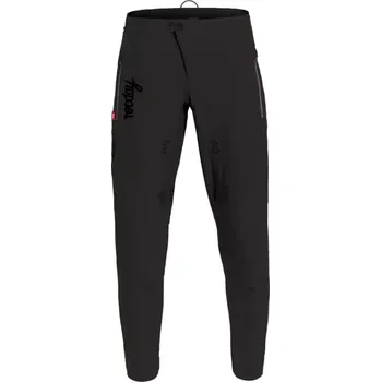 Cyklistické kalhoty ROCDAY Cyklistické kalhoty dlouhé bez laclu - LITE - černá M