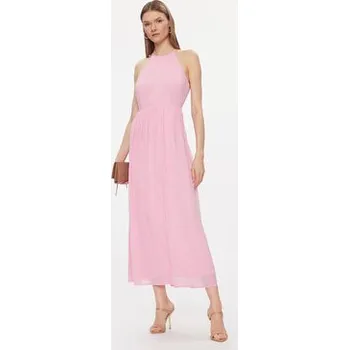 Dámské šaty Vila Letní šaty Velyn 14095622 Růžová Regular Fit 40