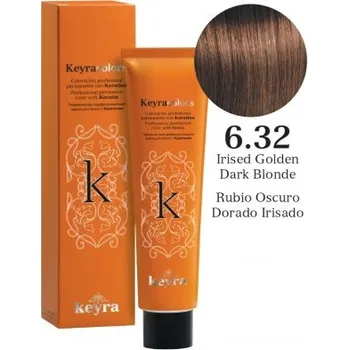 Barva na vlasy Keyra Barva na vlasy č. 6.32 (Duhově zlatá tmavá blond)