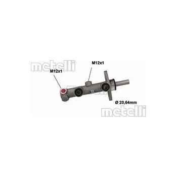 Brzdový válec Hlavní brzdový válec METELLI 05-1123