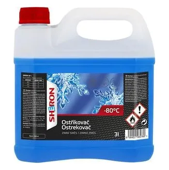 Náplň do chladiče a ostřikovače SHERON Zimní ostřikovač -80 °C 144x3 L