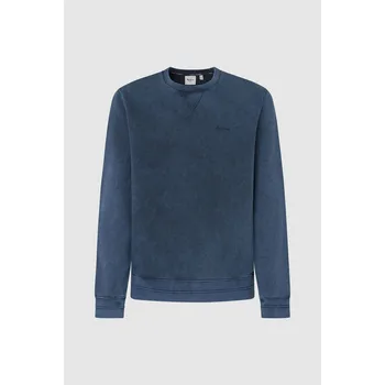 Pánská mikina Pepe Jeans Pánská mikina SILVERTON CREW Barva: modrá, Velikost: M