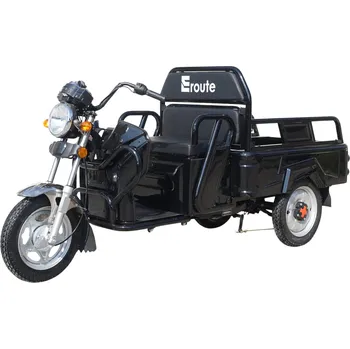 Elektrický invalidní skútr Elektrická nákladní tříkolka Eroute Cargo ET06 Barva: Černá (bez řidičského průkazu)