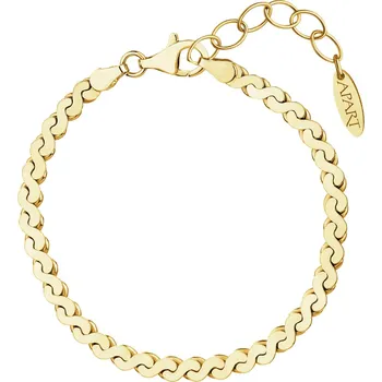 Náramek Pozlacený stříbrný náramek - AP538-6169