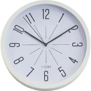 Hodiny Nástěnné hodiny Fisura bílé 30 cm