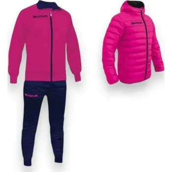 GIVOVA BOX TORINO, barva 0604 růžová - tmavě modrá, velikost L