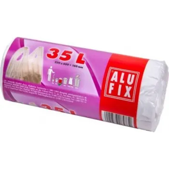 Pytle na odpadky Sáčky do koše 35 l, 25 ks, s uchy zavazovací