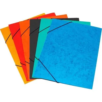 Mapa 253 Prešpán s gumou mix barev