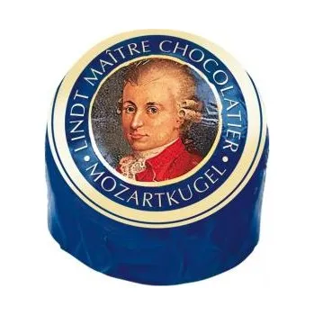 Cukrovinka Lindt Lindor Mléčné pralinky Mozart Kugel Milk vážená 100g