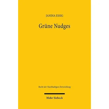 Grüne Nudges - Essig, Janina