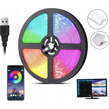 LED osvětlení LED RGB pásek 4m 25W IP20 vícebarevný