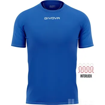 Fotbal Sada dresů GIVOVA CAPO, barva dresů 0002 modrá, barva trenýrek 0012 červená, velikost XL