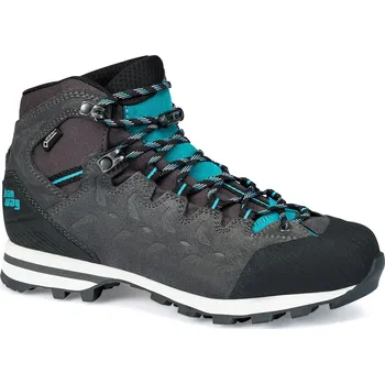 Dámská treková obuv Hanwag Makra Light Lady GTX Velikost: 6 / Barva: Asphalt/Bluegreen