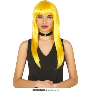 Karnevalová paruka Guirca Fiestas Španělsko Dámská paruka Josefin žlutá