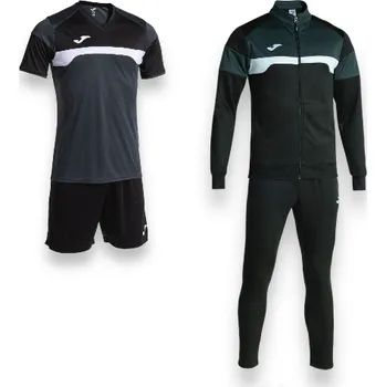 SET JOMA DANUBIO III, barva antracitová - černá, velikost M