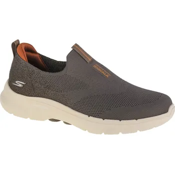 Pánské tenisky Hnědé pánské tenisky Skechers Go Walk 6 216202-TPE Velikost: 45