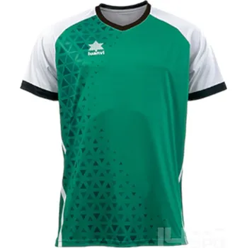 Dres LUANVI CARDIFF, barva zelená - bílá, velikost 4XS