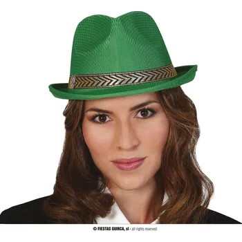 Guirca Klobouk gangster zelený