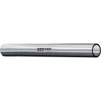 Plynová hadice ZEC 2/4 CHEMITEC FEP FDA TRANSPARENT - Průsvitná chemická hadice do 40 Bar (-200/+205°C)