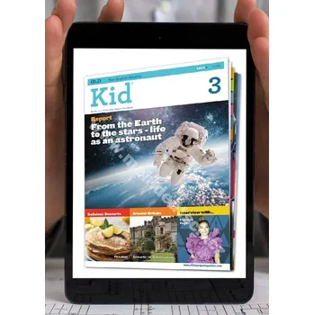 Časopis PDF časopis pro výuku angličtiny Kid B1 - B2