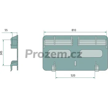 Sada nářadí Sada navařovacích dílů, 345 mm pro Schäffer, JCB
