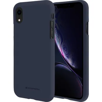 Mercury Ochranný kryt pro iPhone XR - Mercury, Soft Feeling Midnight Blue