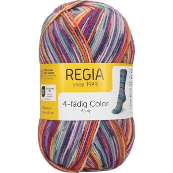 Příze Regia 4-Ply Color 3082 pink-gold color (Ponožková příze Regia 3082 pink-gold color)